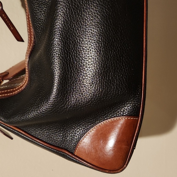 ❤️ VINTAGE DOONEY & BOURKE PEBBLED LEATHER BAG / PURSE - Picture 10 of 16